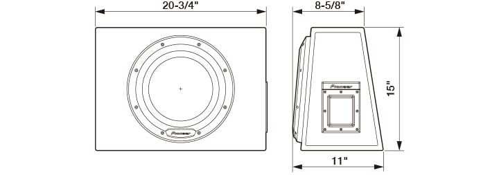 PIONEER TS-WX1210AH 12 PIONEER TS-WX1210AH 12